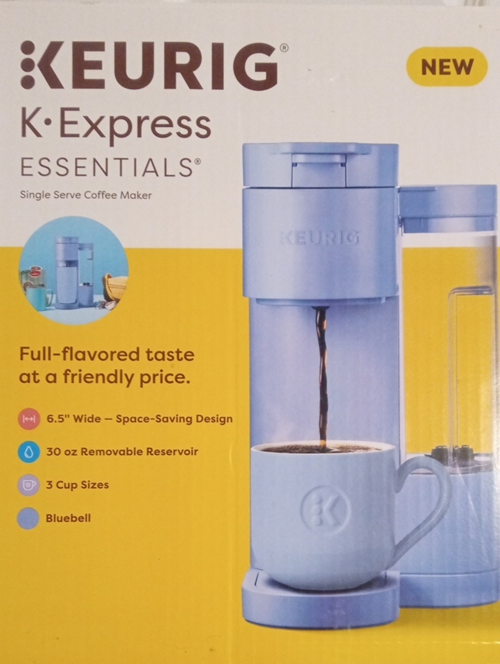 KEURIG K-EXPRESS LIGHT BLUE